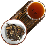 "Black & White" White Tea with Ripe Pu-erh Tea Cake